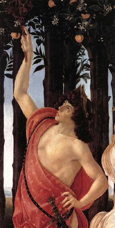 Sandro Botticelli Details of Primavera-Spring